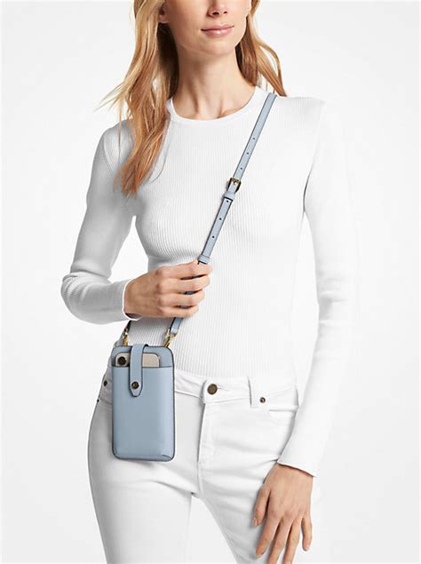 saffiano mediium crossbody michael kors handbag|michael kors phone wallet crossbody.